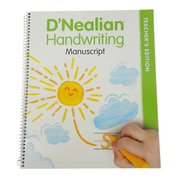 D'Nealian Handwriting Grade K Teacher's Edition Student Manuscripts Pencils NEW - Picture 2 of 16